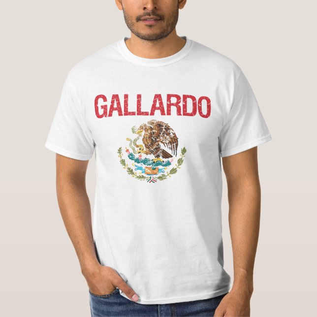 Gallardo Surname T-Shirt (Front)