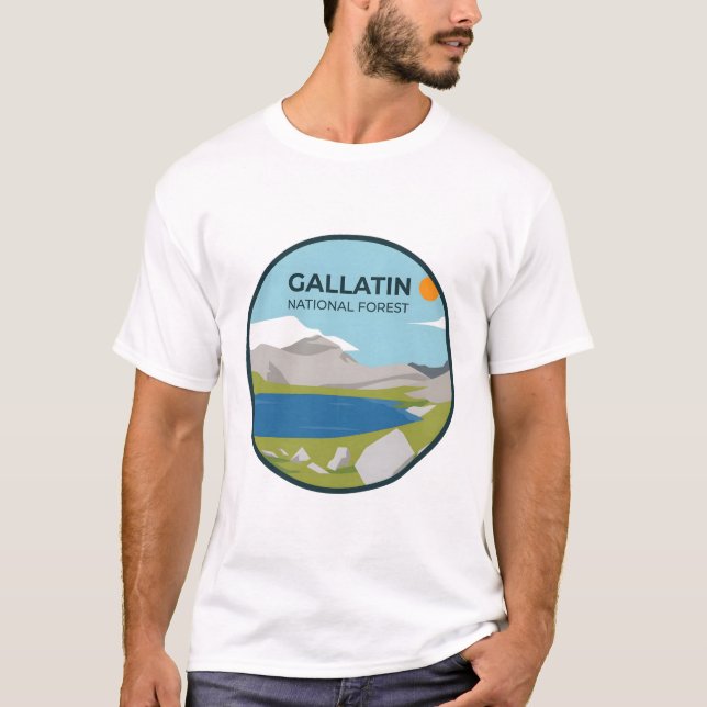 Gallatin National Forest T-Shirt (Front)