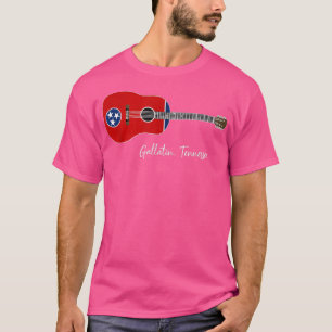 Gallatin Tennessee Guitar  T-Shirt