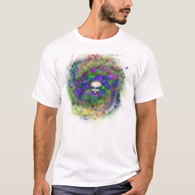 Gallaxy contre le T-shirt étranger (Devant)