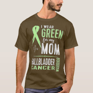 Gallbladder Cancer Awareness  My Mom Ribbon  T-Shirt