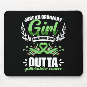 Gallbladder Cancer Girl Bile Duct Cancer Gallbladd Mouse Pad