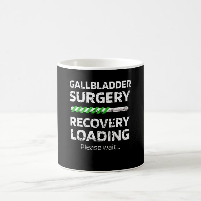 Gallbladder Surgery Recovery Loading Gifts Coffee Mug (Center)