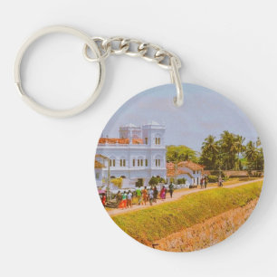 Galle City - Sri Lanka´s South Coast  Keychain