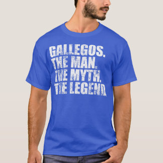 GallegosGallegos Family name Gallegos last Name Ga T-Shirt