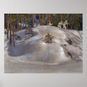 Gallen-Kallela - February Fantasy Poster