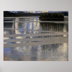 Gallen-Kallela - Lago Keitele 1905 Poster