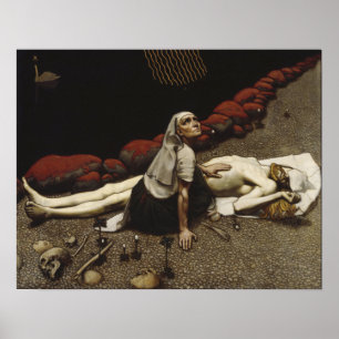 Gallen-Kallela - Lemminkainen's Mother Poster