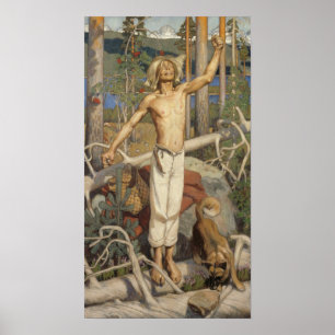 Gallen-Kallela’s "Kullervo" art poster
