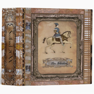 Gallent Elegant Monogram Binder