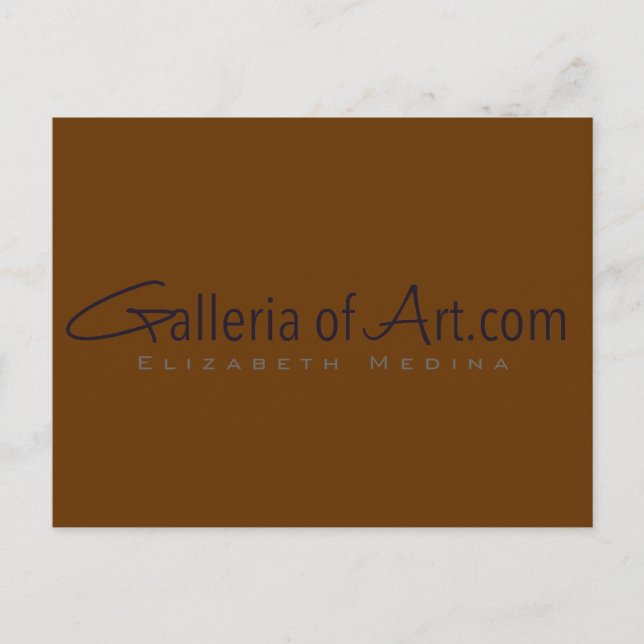 GalleriaofArt.com ~ Postcard / Invitations (Front)