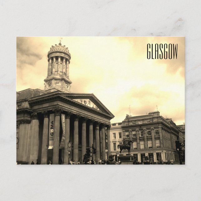 gallery glasgow modern art postcard (Front)