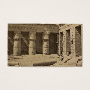 Gallery in second court of Thutmose I at Medinet