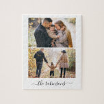 Gallery of 2 Personalized Photo Jigsaw Puzzle<br><div class="desc">Gallery of 2 Personalized Photo design. Use your favourite photos to make a beautiful keepsake for yourself or a special gift for a friend or family member.</div>