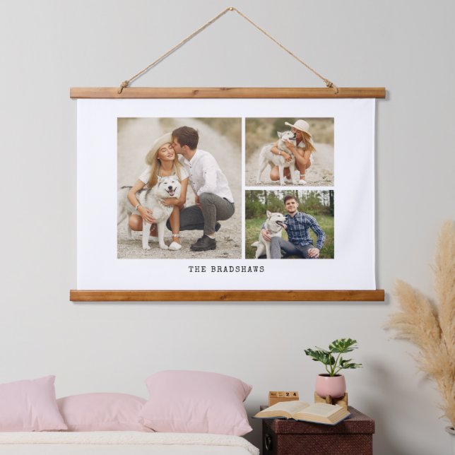Gallery of 3 Personalized Photo Hanging Tapestry (Bedroom)