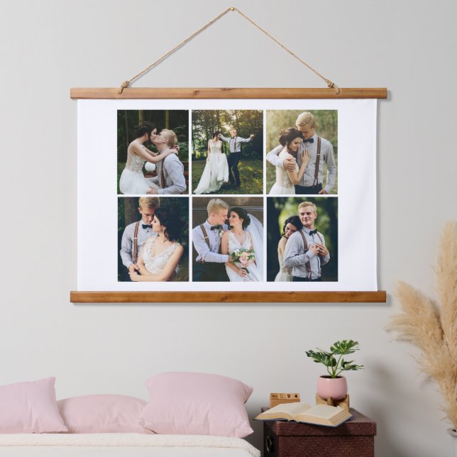 Gallery of 6 Personalized Photo Hanging Tapestry (Bedroom)