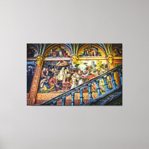 Gallery of Ancestors Vintage Painting Canvas Print