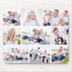 Gallery Of Nine Personalized Colour Photo Mouse Pa Mouse Pad