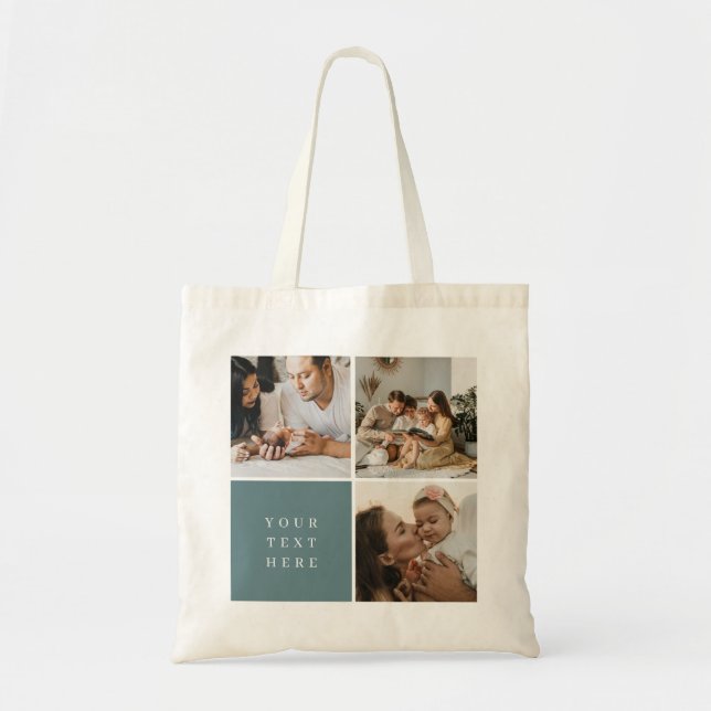 Gallery Of Three Grid Tote Bag (Front)