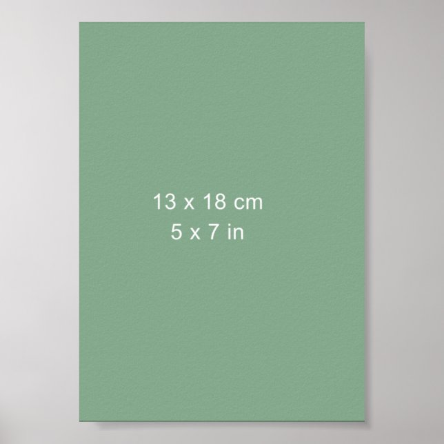 Gallery Wall Layout Template Image Photo Art 5x7in Poster (Front)