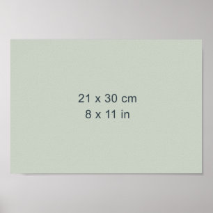 Gallery Wall Template Layout 21x30 Poster