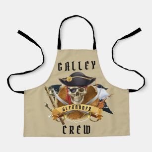 Galley Crew Personalize Kids' Apron