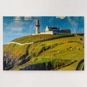 Galley Head Lighthouse Rosscarbery Cork Ireland. J Jigsaw Puzzle