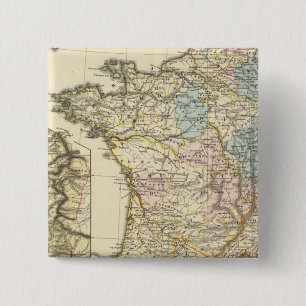Gallia 2 Inch Square Button