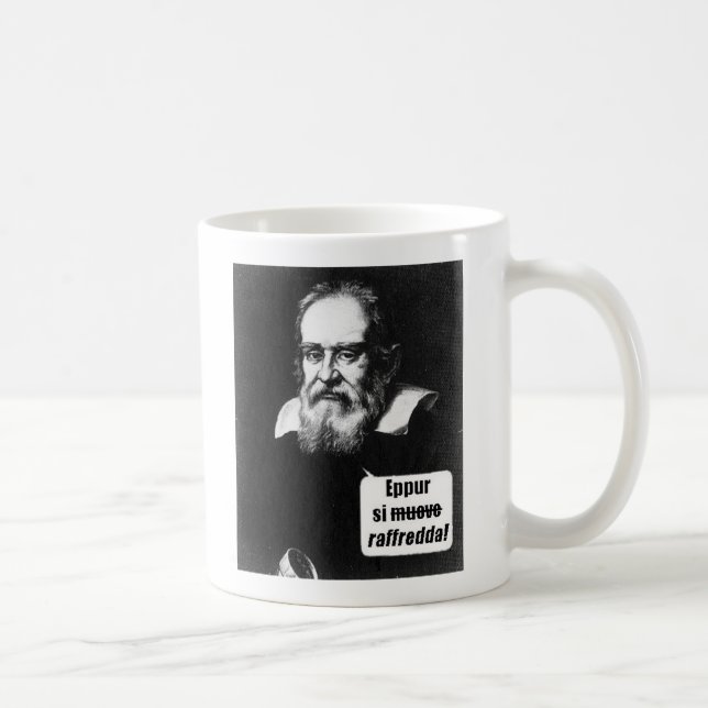 Gallileo's Climate Heresy Coffee Mug (Right)