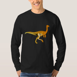 Gallimimus Abstract Dinosaur Design T-Shirt