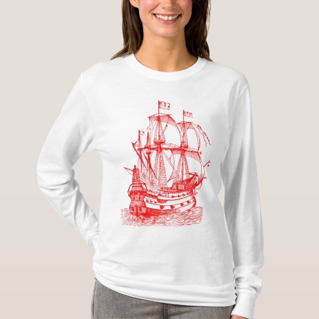 Gallion - Red T-Shirt (Front)