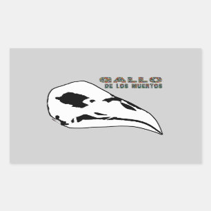Gallo De Los Muertos Sticker