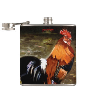 Gallo/Gallo/Rooster Hip Flask