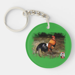 Gallo/Galo/Rooster Keychain