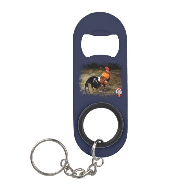 Gallo/Galo/Rooster Mini Bottle Opener (Front)