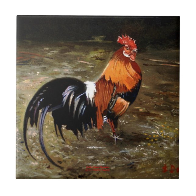 Gallo/Galo/Rooster Tile (Front)