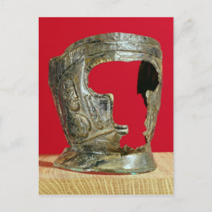 Gallo-Roman gladiator's mask Postcard