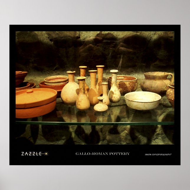Gallo-roman pottery poster (Front)