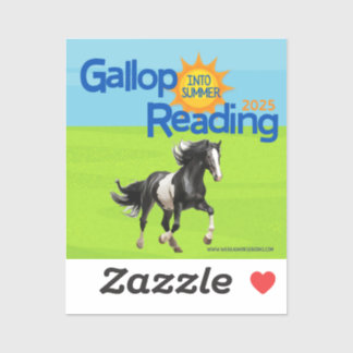 Gallop Into Summer Reading Sticker