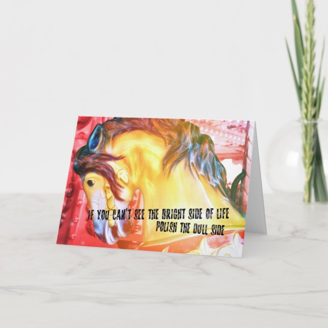 GALLOPER Greeting Card (Front)