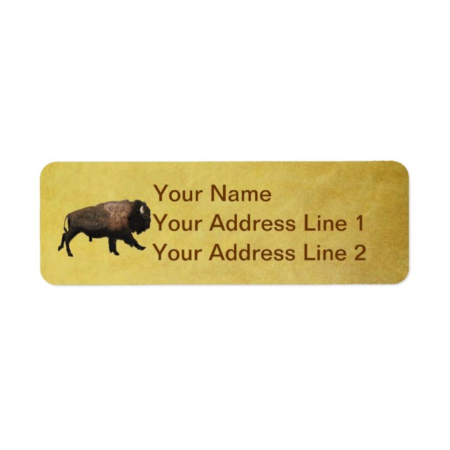 Galloping Bison (Front)