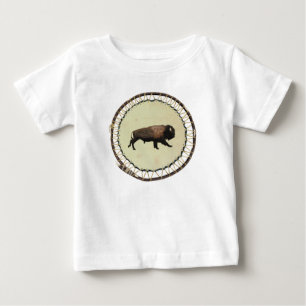 Galloping Bison Baby T-Shirt