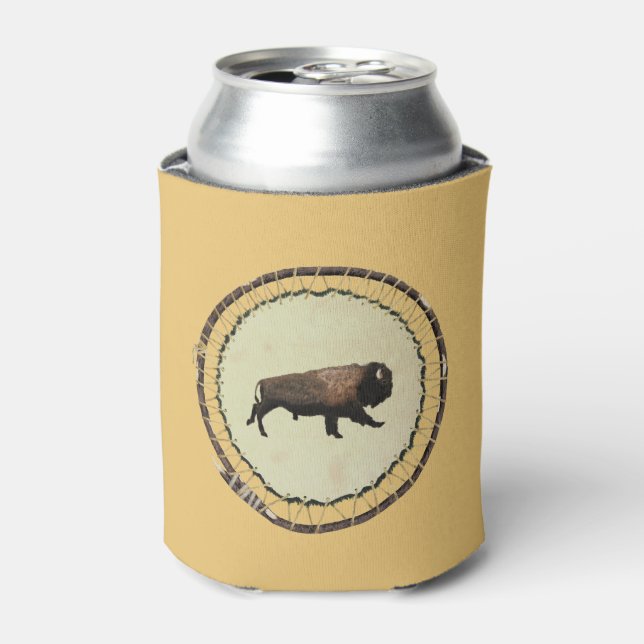 Galloping Bison Can Cooler (Can Front)
