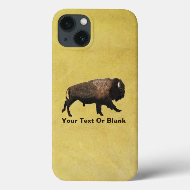 Galloping Bison Case-Mate iPhone Case (Back)