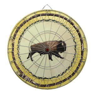 Galloping Bison Dartboard