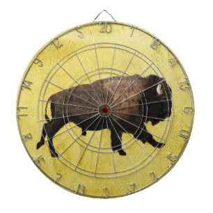 Galloping Bison Dartboard