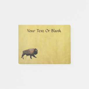 Galloping Bison Post-it Notes