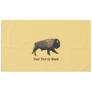 Galloping Bison Tablecloth