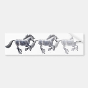 Galloping Greys Bumper Sticker