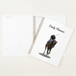 Galloping Horse Horse Daily Planner